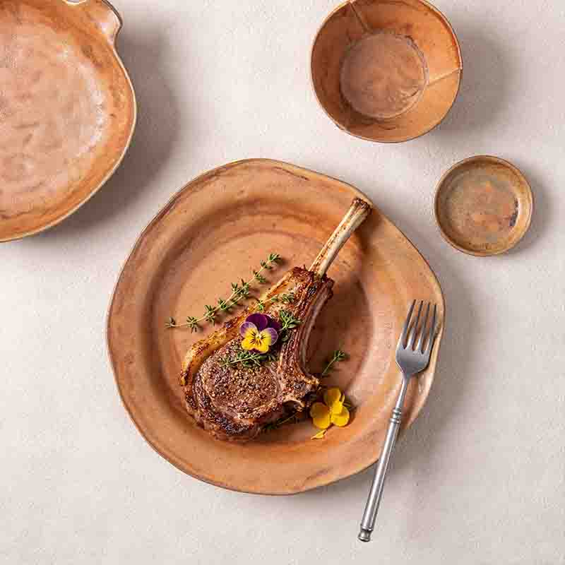Hotel & Restaurant Porcelain Plate ホテルレストランのテーブルセッティング用の磁器ディナープレート