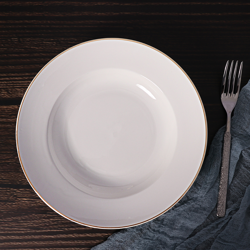 陶磁器食器レストランプレートとボウルセット