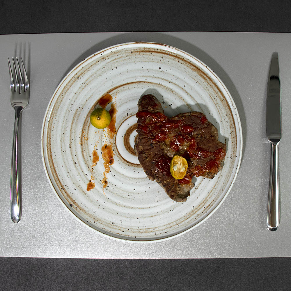 レストラン ステーキプレート、磁器ディナープレート 食器類 食器類