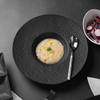 スターズ ホテル プレート サプライヤー ストーンウェア シェフ プレート磁器食器パーティー レストラン用