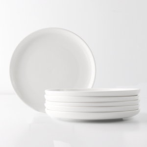 工場出荷時の価格カスタマイズされたプレート白磁プレート食器セラミック食器