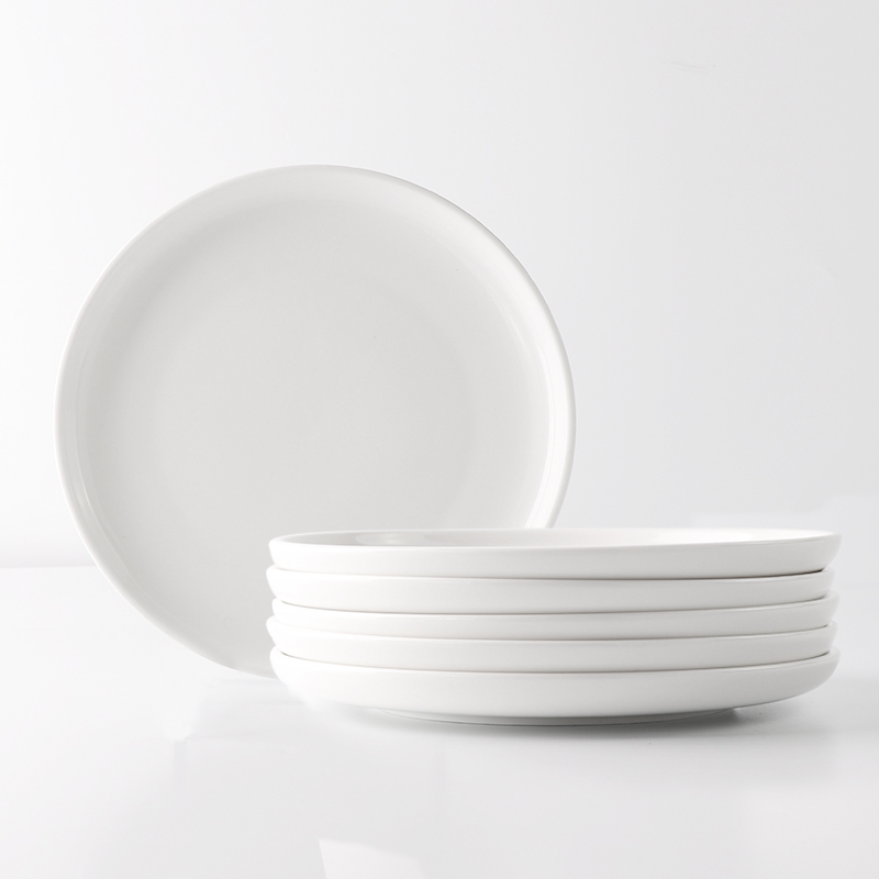 工場出荷時の価格カスタマイズされたプレート白磁プレート食器セラミック食器