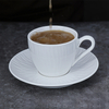 コーヒー ティー & エスプレッソ用品 カプチーノ ホワイト レストラン カップ カスタム ロゴ カップ セット