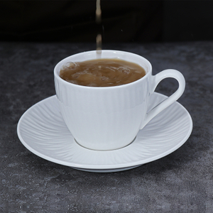 コーヒー ティー & エスプレッソ用品 カプチーノ ホワイト レストラン カップ カスタム ロゴ カップ セット