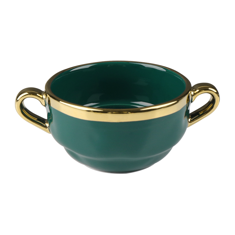金の縁が付いている広州工場の磁器の食器セット