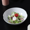 レストラン食器ラウンド前菜プレートセラミックディナープレート10/12/14インチ 