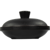 磁器深皿 蓋付き GET TORTILLERO with TAPA 19.7 CM ブラック 