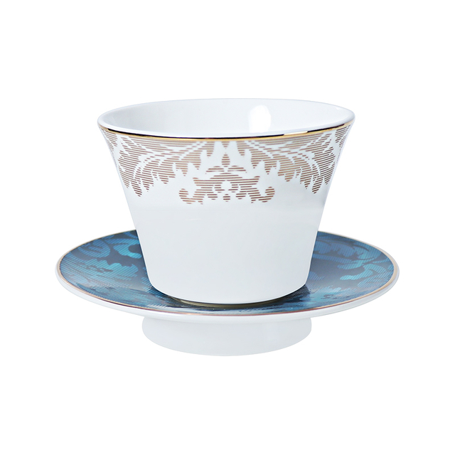 レストラン用ボーンチャイナアラビアコーヒーとティーカップセット