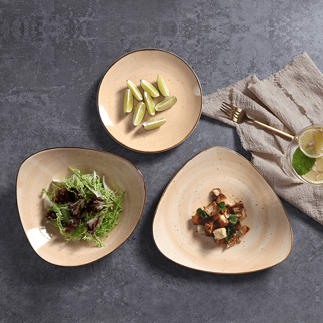 家庭用品 レストラン料理 朝食プレート モダン ラージ イタリア セラミック ターキー プラッター