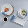 磁器工場ホテル供給食器セットパスタシーフードプレートセットホタテプレート食器セットレストラン用