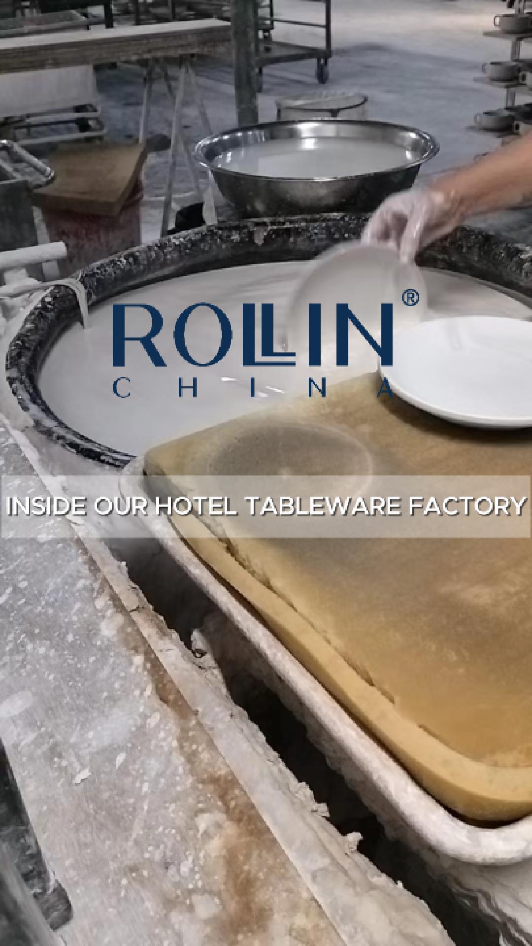 ROLLIN 陶磁器食器製作動画